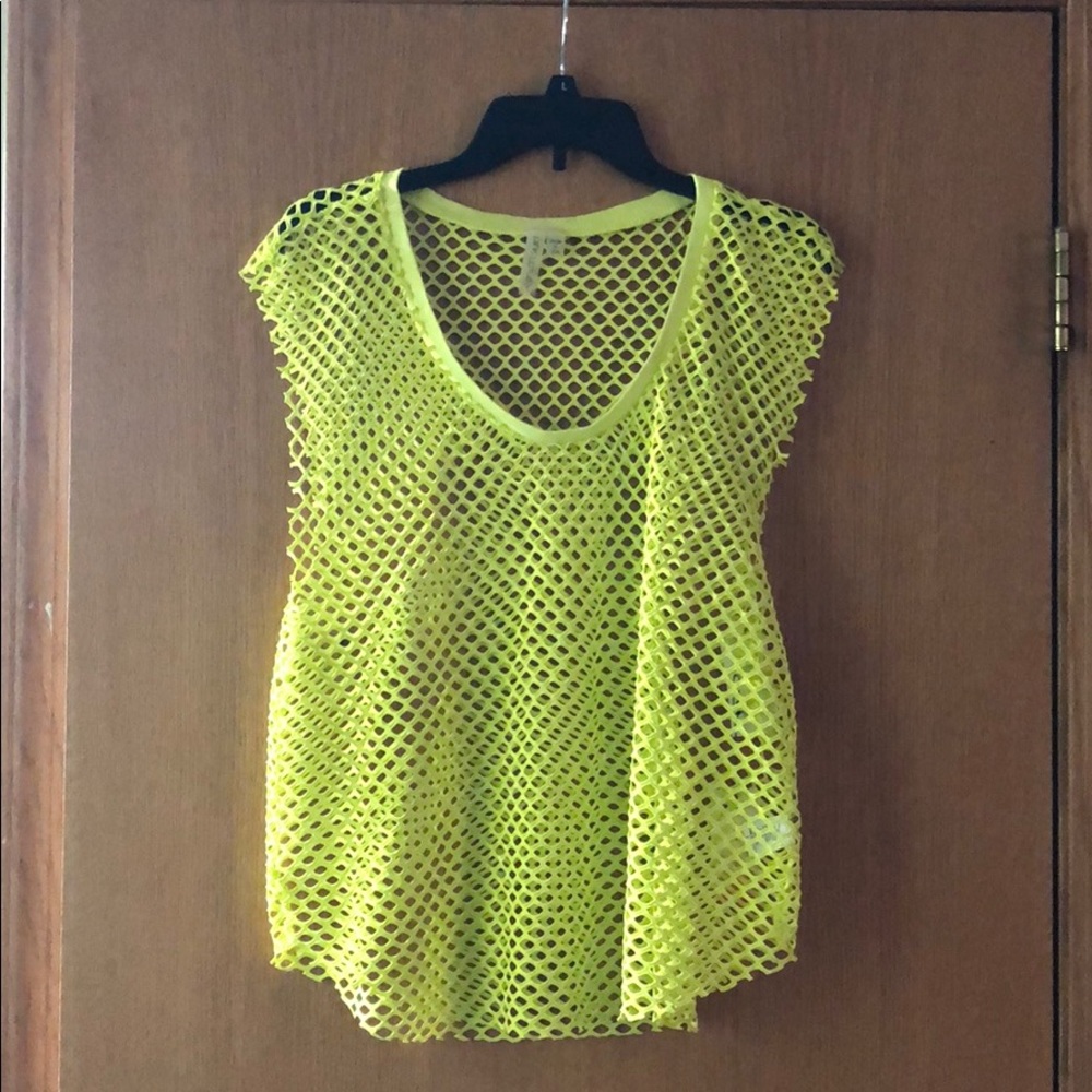 💛Bright fun net shirt